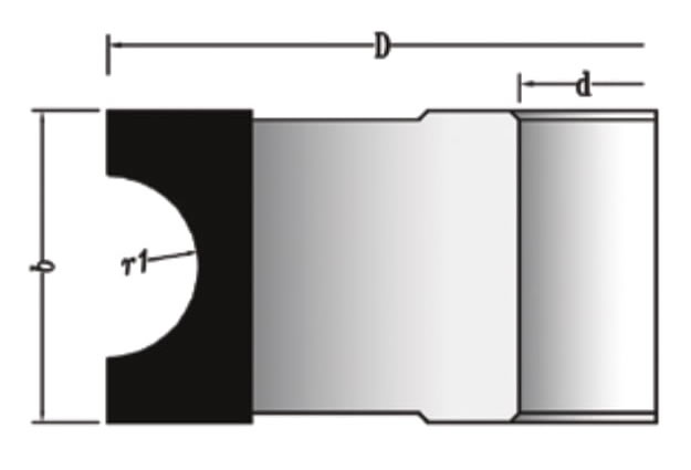 MBDP-610 SM Plaketli Yarım Daire Bıçakları