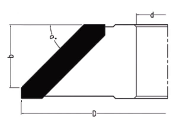 MBDP-695 SM Plaketli 45° Profil Freze Bıçakları