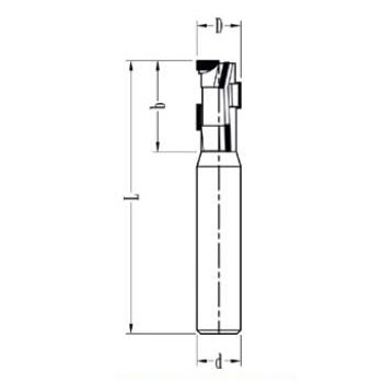 MBD-0103 Dia Parmak Freze Bıçakları