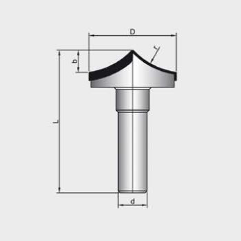 MBD-0140 DIA Profil Freze Bıçakları