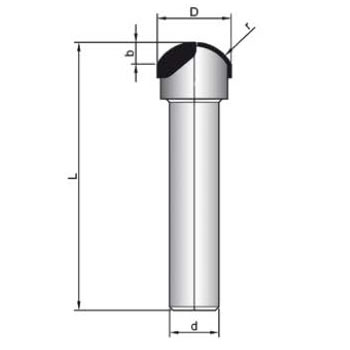 MBD-0160 DIA Profil Freze Bıçakları