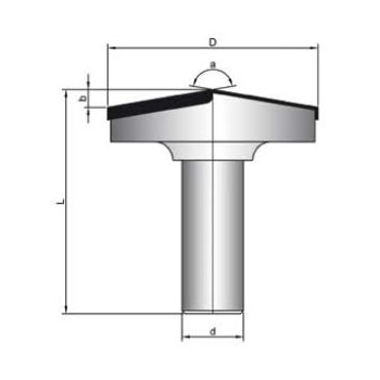 MBD-0180 DIA Profil Freze Bıçakları