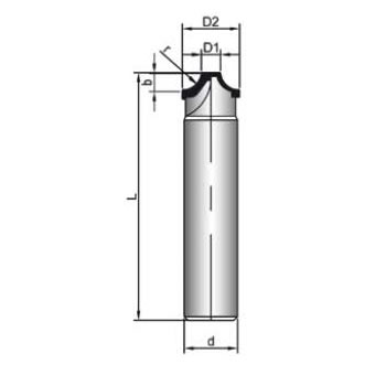 MBD-0210 DIA Profil Freze Bıçakları