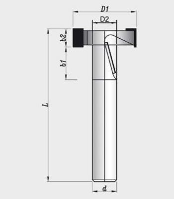 MBD-0230 DIA Profil Freze Bıçakları