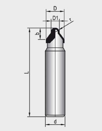 MBD-0250 DIA Profil Freze Bıçakları