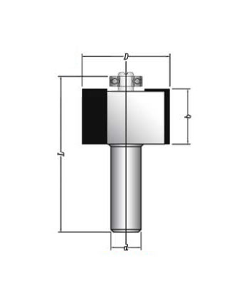 MBEF430-05 Sert Metal Plaketli El Freze Profil Bıçakları