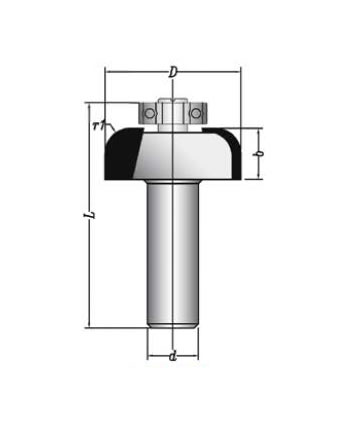 MBEF430-09 Sert Metal Plaketli El Freze Profil Bıçakları