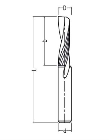 MBMK-444 Spiral Kaba Talaş Kesim Bıçağı