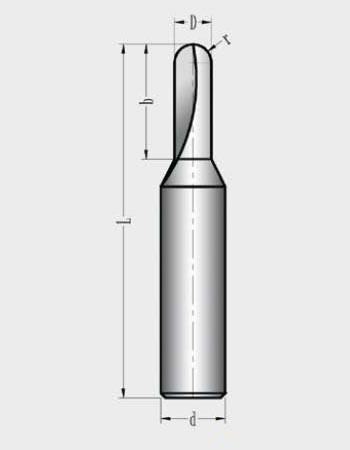 MBMK-453 Som Elmas Radüs Parmak Frezeler