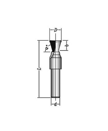 MBMK-465-01 Sert Metal Kırlangıç Bıçağı