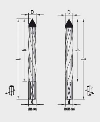 MBMK-469 Sert Metal Tam Delik Matkapları