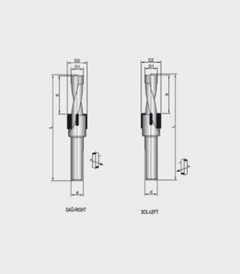 MBMK-479 Sert Metal Özel Delikli Matkapları