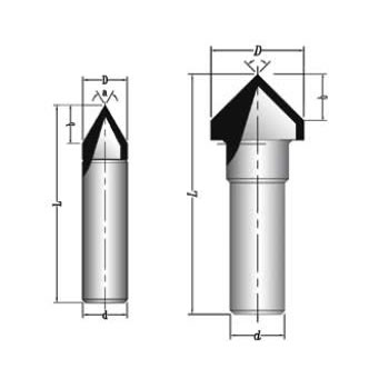 MBSM0165 Sert Metal Plaketli Profil Freze Bıçakları