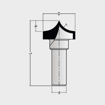 MBSM0167 Sert Metal Plaketli Profil Freze Bıçakları