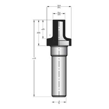 MBSM0168 Sert Metal Plaketli Kenar Temizleme Köşe Kırma Bıçağı