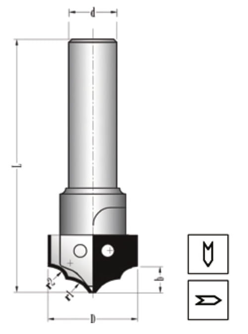 MBJ-010-01 Değiştirilebilir Jiletli Profil Bıçaklar