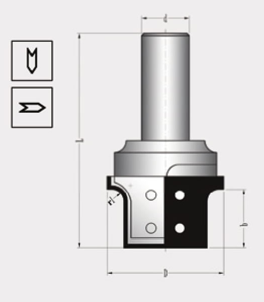 MBJ-060-01 Değiştirilebilir Jiletli Profil Bıçakları