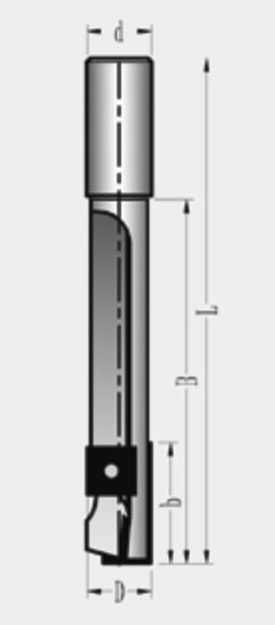 MBJ-066-03 Değiştirilebilir Jiletli Parmak Freze